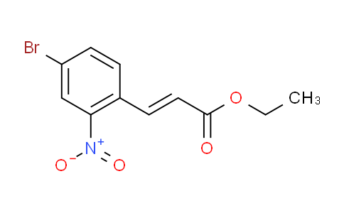CAS No. 1094851-38-3, Ethyl (2E)-3-(4-bromo-2-nitrophenyl)prop-2-enoate