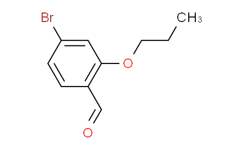 CAS No. 1094555-01-7, 4-Bromo-2-propoxybenzaldehyde