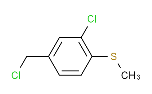 CAS No. 109418-89-5, (2-Chloro-4-(chloromethyl)phenyl)(methyl)sulfane
