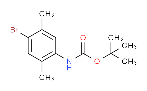 CAS No. 1086392-05-3, tert-Butyl (4-bromo-2,5-dimethylphenyl)carbamate