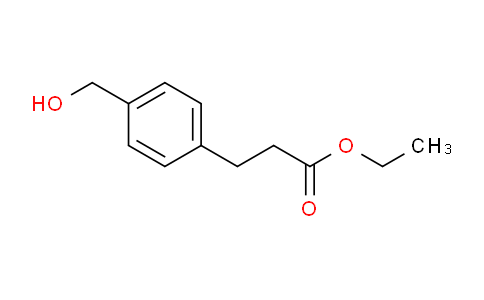 CAS No. 107859-98-3, Ethyl 3-(4-(hydroxymethyl)phenyl)propanoate