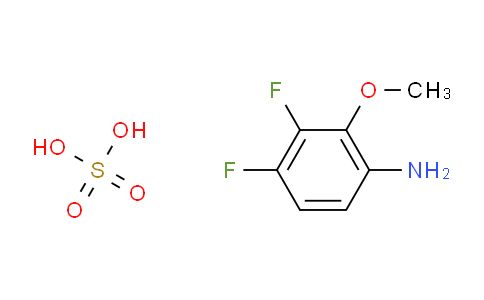 CAS No. 1072945-56-2, 3,4-Difluoro-2-methoxyaniline sulfate