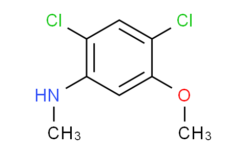 CAS No. 1072945-55-1, 2,4-Dichloro-5-methoxy-N-methylaniline