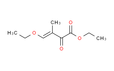 CAS No. 1071847-27-2, (E)-Ethyl 4-ethoxy-3-methyl-2-oxobut-3-enoate