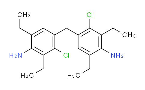 CAS No. 106246-33-7, 4,4'-Methylenebis(3-chloro-2,6-diethylaniline)