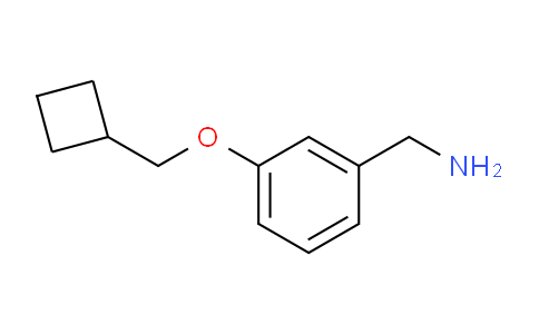 CAS No. 1061650-69-8, (3-(Cyclobutylmethoxy)phenyl)methanamine