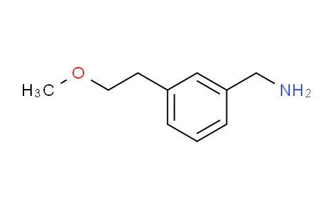 CAS No. 1061650-42-7, 3-(2-Methoxyethyl)benzylamine