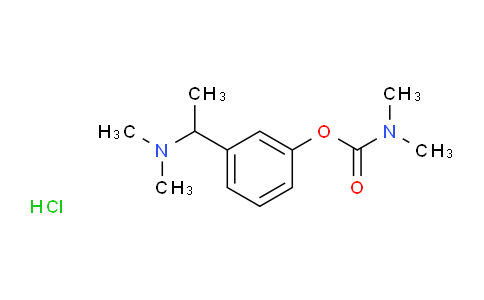 CAS No. 105601-13-6, Carbamic acid, dimethyl-, 3-[1-(dimethylamino)ethyl]phenyl ester,monohydrochloride