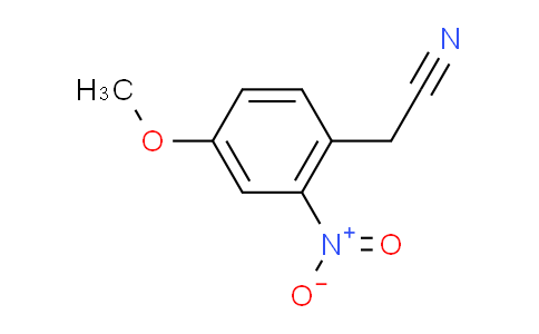 CAS No. 105003-90-5, 2-(4-Methoxy-2-nitrophenyl)acetonitrile