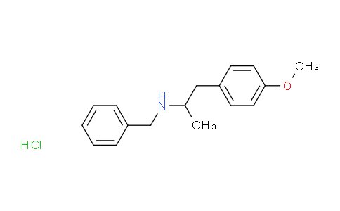 CAS No. 1049695-95-5, N-Benzyl-1-(4-methoxyphenyl)propan-2-amine hydrochloride