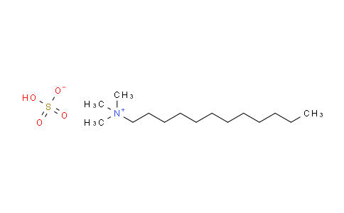 CAS No. 103999-25-3, N,N,N-Trimethyldodecan-1-aminium hydrogensulfate