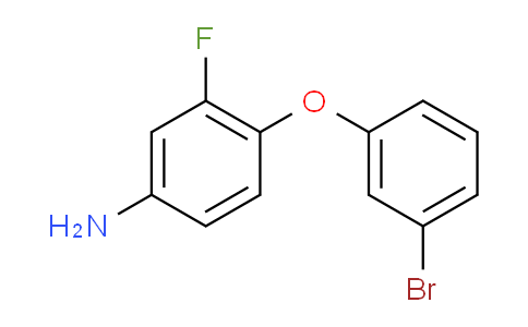 CAS No. 1039920-66-5, 4-(3-Bromophenoxy)-3-fluoroaniline