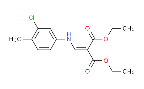 CAS No. 103976-11-0, Diethyl 2-(((3-chloro-4-methylphenyl)amino)methylene)malonate