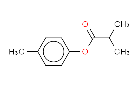 CAS No. 103-93-5, Propanoic acid,2-methyl-, 4-methylphenyl ester