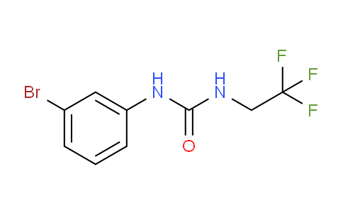 CAS No. 1036990-21-2, 1-(3-Bromophenyl)-3-(2,2,2-trifluoroethyl)urea