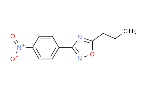 CAS No. 10364-67-7, 3-(4-Nitrophenyl)-5-propyl-1,2,4-oxadiazole