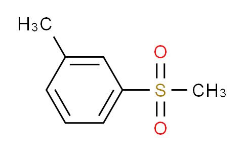 CAS No. 10355-06-3, 1-Methyl-3-(methylsulfonyl)benzene
