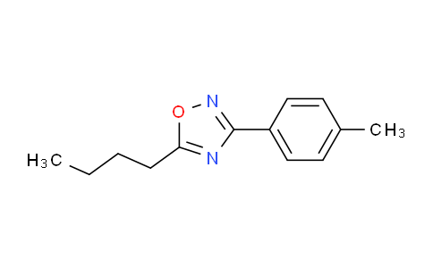 CAS No. 1033201-93-2, 5-Butyl-3-(p-tolyl)-1,2,4-oxadiazole