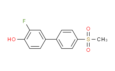 CAS No. 1032825-01-6, 3-Fluoro-4'-(methylsulfonyl)-[1,1'-biphenyl]-4-ol