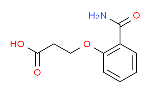 CAS No. 103204-34-8, 3-(2-Carbamoylphenoxy)propanoic acid