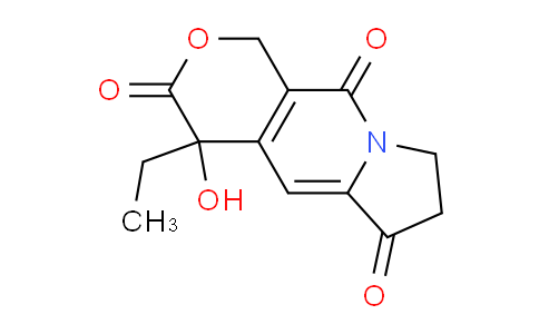 CAS No. 10298-40-5, 4-Ethyl-4-hydroxy-7,8-dihydro-1H-pyrano[3,4-f]indolizine-3,6,10(4H)-trione