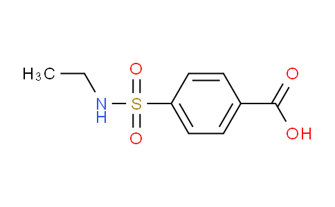 CAS No. 10252-64-9, 4-(N-Ethylsulfamoyl)benzoic acid
