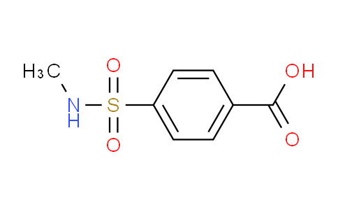 CAS No. 10252-63-8, 4-(N-Methylsulfamoyl)benzoic acid