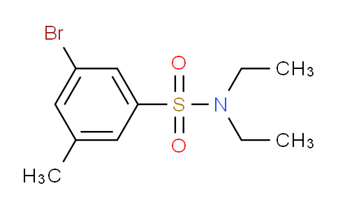 CAS No. 1020252-94-1, 3-Bromo-N,N-diethyl-5-methylbenzenesulfonamide