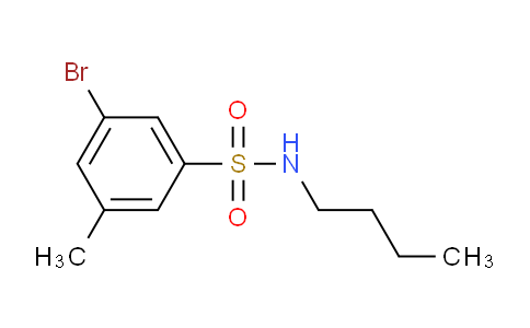 CAS No. 1020252-93-0, 3-Bromo-N-butyl-5-methylbenzenesulfonamide