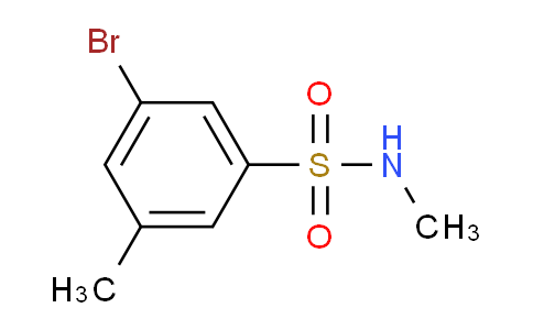 CAS No. 1020252-91-8, 3-Bromo-N,5-dimethylbenzenesulfonamide