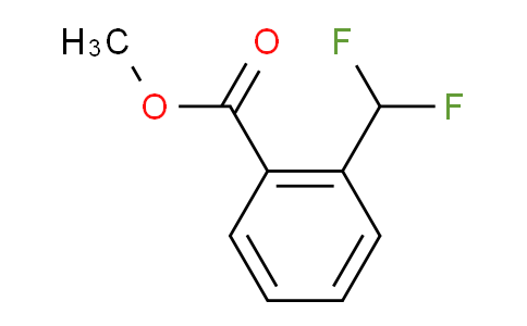 CAS No. 1018678-48-2, 2-Difluoromethyl-benzoic acid methyl ester