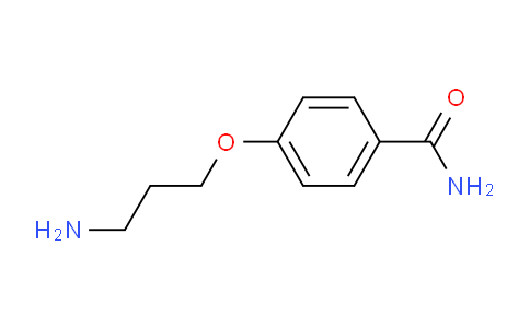 CAS No. 1018600-42-4, 4-(3-Aminopropoxy)benzamide