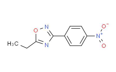 CAS No. 10185-65-6, 5-Ethyl-3-(4-nitrophenyl)-1,2,4-oxadiazole
