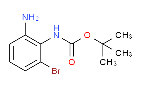 CAS No. 1017781-88-2, tert-Butyl (2-amino-6-bromophenyl)carbamate