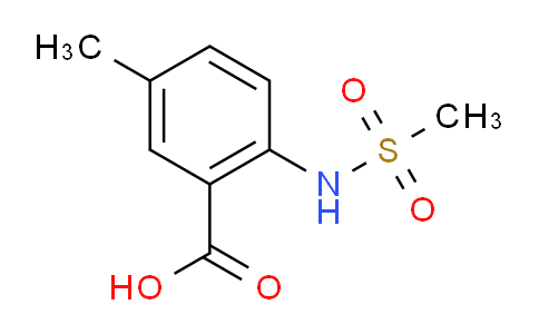 CAS No. 1017051-55-6, 5-Methyl-2-(methylsulfonamido)benzoic acid