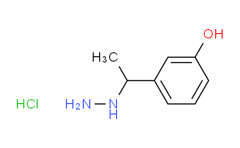 CAS No. 1016524-58-5, 3-(1-Hydrazinylethyl)phenol hydrochloride