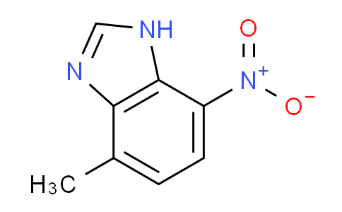 CAS No. 101420-63-7, 4-Methyl-7-nitro-1H-benzo[d]imidazole