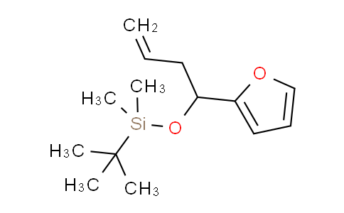 CAS No. 1012036-78-0, 1-(tert-butyldimethylsilyloxy)-1-(furan-2-yl)-but-3-ene