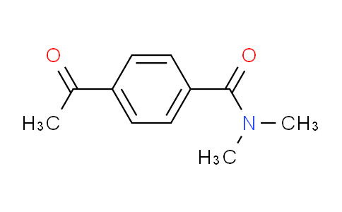 CAS No. 1008119-09-2, 4-acetyl-N,N-dimethylbenzamide