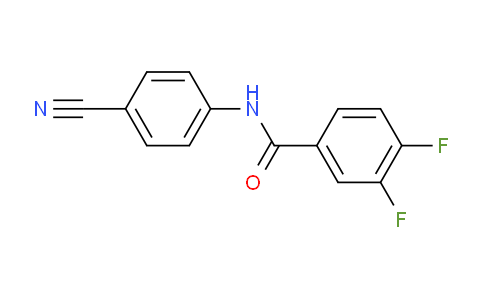 CAS No. 1007802-68-7, N-(4-Cyanophenyl)-3,4-difluorobenzamide