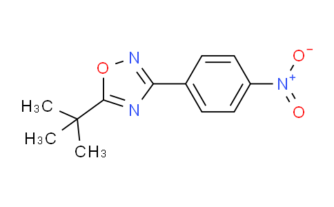 CAS No. 1004398-32-6, 5-(tert-Butyl)-3-(4-nitrophenyl)-1,2,4-oxadiazole