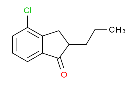 CAS No. 1003709-07-6, 4-Chloro-2-propyl-2,3-dihydro-1H-inden-1-one