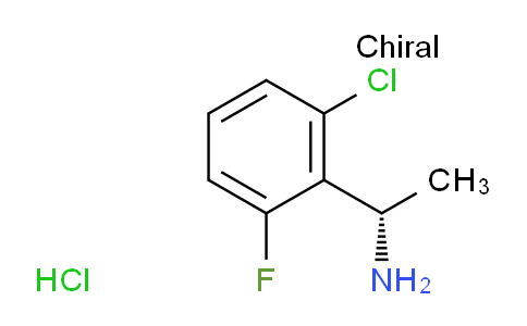 CAS No. 1000878-48-7, (S)-1-(2-Chloro-6-fluorophenyl)ethanamine hydrochloride