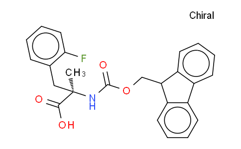 CAS No. 1315449-93-4, (R)-N-alpha-(9-Fluorenylmethyloxycarbonyl)-C-alpha-methyl-2-fluorophenylalanine