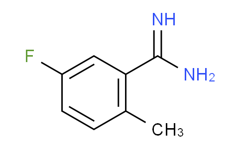 CAS No. 885956-82-1, 5-Fluoro-2-methylbenzimidamide