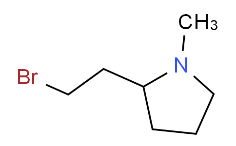 CAS No. 87642-30-6, 2-(2-Bromoethyl)-1-methylpyrrolidine