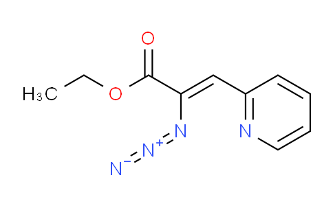CAS No. 81803-59-0, 2-Propenoic acid, 2-azido-3-(2-pyridinyl)-, ethyl ester