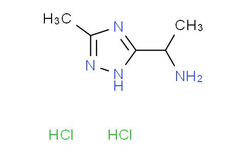 CAS No. 774213-86-4, 1-(3-Methyl-1H-1,2,4-triazol-5-yl)ethanamine dihydrochloride