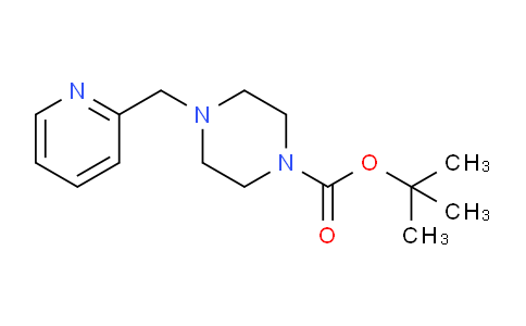 CAS No. 77278-93-4, Tert-butyl 4-(pyridin-2-ylmethyl)piperazine-1-carboxylate