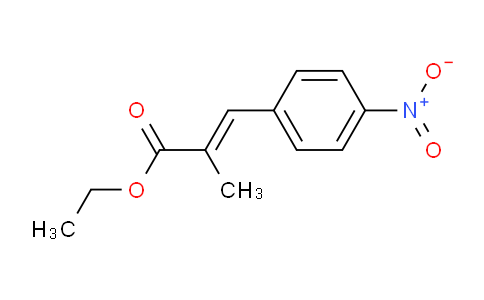 CAS No. 53618-29-4, Ethyl 2-methyl-3-(4-nitrophenyl)prop-2-enoate